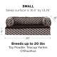 Furhaven Large Orthopaedic Dog Bed Faux Fur & Velvet Sofa-Style w/Removable Washable Cover - Driftwood Brown, Large
