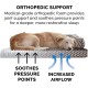Furhaven Large Orthopaedic Dog Bed Faux Fur & Velvet Sofa-Style w/Removable Washable Cover - Driftwood Brown, Large