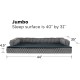 Furhaven Large Orthopaedic Dog Bed Faux Fur & Velvet Sofa-Style w/Removable Washable Cover - Driftwood Brown, Large