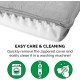 Furhaven Large Orthopaedic Dog Bed Faux Fur & Velvet Sofa-Style w/Removable Washable Cover - Driftwood Brown, Large