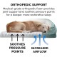 Furhaven Large Orthopaedic Dog Bed Faux Fur & Velvet Sofa-Style w/Removable Washable Cover - Driftwood Brown, Large