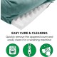 Furhaven Large Orthopaedic Dog Bed Faux Fur & Velvet Sofa-Style w/Removable Washable Cover - Driftwood Brown, Large