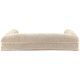 Furhaven Large Orthopaedic Dog Bed Faux Fur & Velvet Sofa-Style w/Removable Washable Cover - Driftwood Brown, Large