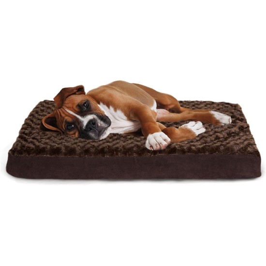 Furhaven Pet Dog Bed | Deluxe Cooling Gel Memory Foam Orthopedic Ultra Plush Mattress Pet Bed for Dogs & Cats, Gray, Jumbo Furhaven Pet Dog Bed | Deluxe Cooling Gel Memory Foam Orthopedic Ultra Plush Mattress Pet Bed for Dogs & Cats, Gray, Jumbo