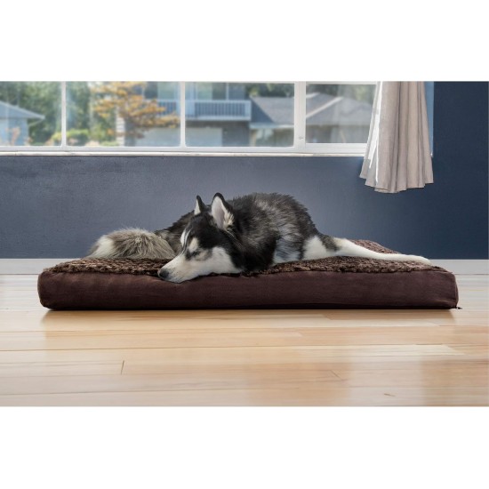Furhaven Pet Dog Bed | Deluxe Cooling Gel Memory Foam Orthopedic Ultra Plush Mattress Pet Bed for Dogs & Cats, Gray, Jumbo Furhaven Pet Dog Bed | Deluxe Cooling Gel Memory Foam Orthopedic Ultra Plush Mattress Pet Bed for Dogs & Cats, Gray, Jumbo