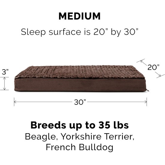 Furhaven Pet Dog Bed | Deluxe Cooling Gel Memory Foam Orthopedic Ultra Plush Mattress Pet Bed for Dogs & Cats, Gray, Jumbo Furhaven Pet Dog Bed | Deluxe Cooling Gel Memory Foam Orthopedic Ultra Plush Mattress Pet Bed for Dogs & Cats, Gray, Jumbo