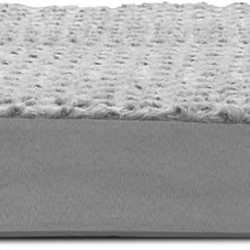 Furhaven Pet Dog Bed | Deluxe Cooling Gel Memory Foam Orthopedic Ultra Plush Mattress Pet Bed for Dogs & Cats, Gray, Jumbo Furhaven Pet Dog Bed | Deluxe Cooling Gel Memory Foam Orthopedic Ultra Plush Mattress Pet Bed for Dogs & Cats, Gray, Jumbo