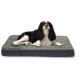 Furhaven Pet Dog Bed | Deluxe Cooling Gel Memory Foam Orthopedic Ultra Plush Mattress Pet Bed for Dogs & Cats, Gray, Jumbo Furhaven Pet Dog Bed | Deluxe Cooling Gel Memory Foam Orthopedic Ultra Plush Mattress Pet Bed for Dogs & Cats, Gray, Jumbo