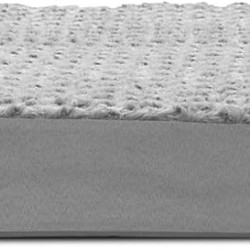 Furhaven Pet Dog Bed | Deluxe Cooling Gel Memory Foam Orthopedic Ultra Plush Mattress Pet Bed for Dogs & Cats, Gray, Jumbo Furhaven Pet Dog Bed | Deluxe Cooling Gel Memory Foam Orthopedic Ultra Plush Mattress Pet Bed for Dogs & Cats, Gray, Jumbo