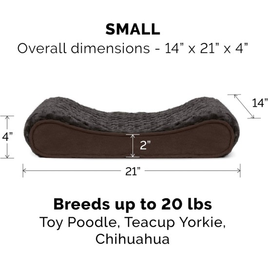 Furhaven Pet Dog Bed | Orthopedic Ultra Plush Luxe Lounger Pet Bed for Dogs & Cats, Gray, Large Furhaven Pet Dog Bed | Orthopedic Ultra Plush Luxe Lounger Pet Bed for Dogs & Cats, Gray, Large