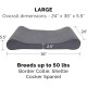 Furhaven Pet Dog Bed | Orthopedic Ultra Plush Luxe Lounger Pet Bed for Dogs & Cats, Gray, Large Furhaven Pet Dog Bed | Orthopedic Ultra Plush Luxe Lounger Pet Bed for Dogs & Cats, Gray, Large