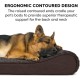 Furhaven Pet Dog Bed | Orthopedic Ultra Plush Luxe Lounger Pet Bed for Dogs & Cats, Gray, Large Furhaven Pet Dog Bed | Orthopedic Ultra Plush Luxe Lounger Pet Bed for Dogs & Cats, Gray, Large