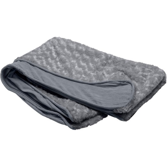 Furhaven Pet Dog Bed | Orthopedic Ultra Plush Luxe Lounger Pet Bed for Dogs & Cats, Gray, Large Furhaven Pet Dog Bed | Orthopedic Ultra Plush Luxe Lounger Pet Bed for Dogs & Cats, Gray, Large