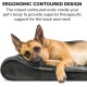 Furhaven Pet Dog Bed | Orthopedic Ultra Plush Luxe Lounger Pet Bed for Dogs & Cats, Gray, Large Furhaven Pet Dog Bed | Orthopedic Ultra Plush Luxe Lounger Pet Bed for Dogs & Cats, Gray, Large