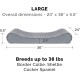 Furhaven Pet Dog Bed | Orthopedic Ultra Plush Luxe Lounger Pet Bed for Dogs & Cats, Gray, Large Furhaven Pet Dog Bed | Orthopedic Ultra Plush Luxe Lounger Pet Bed for Dogs & Cats, Gray, Large