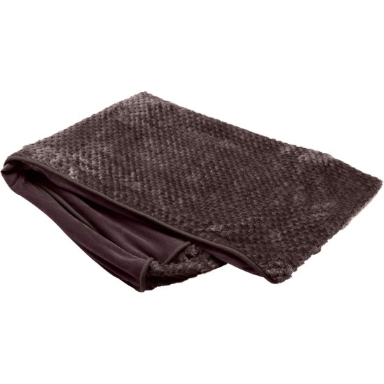 Furhaven Pet Dog Bed | Orthopedic Ultra Plush Luxe Lounger Pet Bed for Dogs & Cats, Gray, Large Furhaven Pet Dog Bed | Orthopedic Ultra Plush Luxe Lounger Pet Bed for Dogs & Cats, Gray, Large