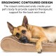 Furhaven Pet Dog Bed | Orthopedic Ultra Plush Luxe Lounger Pet Bed for Dogs & Cats, Gray, Large Furhaven Pet Dog Bed | Orthopedic Ultra Plush Luxe Lounger Pet Bed for Dogs & Cats, Gray, Large