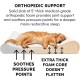 Furhaven Pet Dog Bed | Orthopedic Ultra Plush Luxe Lounger Pet Bed for Dogs & Cats, Gray, Large Furhaven Pet Dog Bed | Orthopedic Ultra Plush Luxe Lounger Pet Bed for Dogs & Cats, Gray, Large