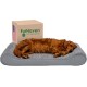 Furhaven Pet Dog Bed | Orthopedic Ultra Plush Luxe Lounger Pet Bed for Dogs & Cats, Gray, Large Furhaven Pet Dog Bed | Orthopedic Ultra Plush Luxe Lounger Pet Bed for Dogs & Cats, Gray, Large