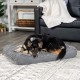 Furhaven Pet Dog Bed | Orthopedic Ultra Plush Luxe Lounger Pet Bed for Dogs & Cats, Gray, Large Furhaven Pet Dog Bed | Orthopedic Ultra Plush Luxe Lounger Pet Bed for Dogs & Cats, Gray, Large