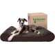 Furhaven Pet Dog Bed | Orthopedic Ultra Plush Luxe Lounger Pet Bed for Dogs & Cats, Gray, Large Furhaven Pet Dog Bed | Orthopedic Ultra Plush Luxe Lounger Pet Bed for Dogs & Cats, Gray, Large