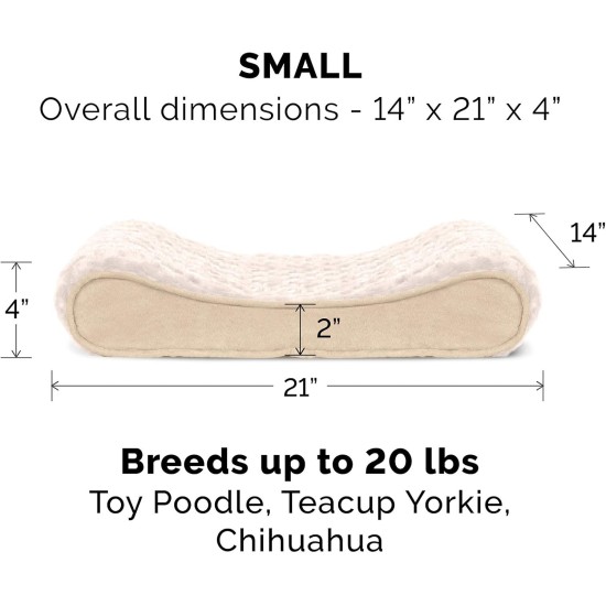 Furhaven Pet Dog Bed | Orthopedic Ultra Plush Luxe Lounger Pet Bed for Dogs & Cats, Gray, Large Furhaven Pet Dog Bed | Orthopedic Ultra Plush Luxe Lounger Pet Bed for Dogs & Cats, Gray, Large