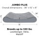 Furhaven Pet Dog Bed | Orthopedic Ultra Plush Luxe Lounger Pet Bed for Dogs & Cats, Gray, Large Furhaven Pet Dog Bed | Orthopedic Ultra Plush Luxe Lounger Pet Bed for Dogs & Cats, Gray, Large