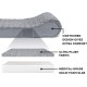 Furhaven Pet Dog Bed | Orthopedic Ultra Plush Luxe Lounger Pet Bed for Dogs & Cats, Gray, Large Furhaven Pet Dog Bed | Orthopedic Ultra Plush Luxe Lounger Pet Bed for Dogs & Cats, Gray, Large