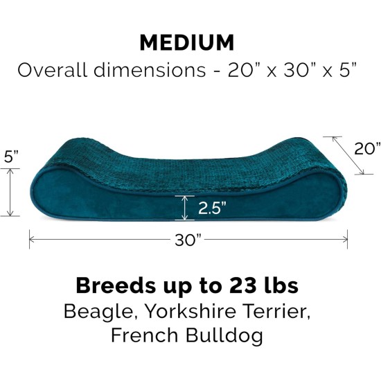 Furhaven Pet Dog Bed | Orthopedic Ultra Plush Luxe Lounger Pet Bed for Dogs & Cats, Gray, Large Furhaven Pet Dog Bed | Orthopedic Ultra Plush Luxe Lounger Pet Bed for Dogs & Cats, Gray, Large