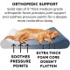 Furhaven Pet Dog Bed | Orthopedic Ultra Plush Luxe Lounger Pet Bed for Dogs & Cats, Gray, Large Furhaven Pet Dog Bed | Orthopedic Ultra Plush Luxe Lounger Pet Bed for Dogs & Cats, Gray, Large