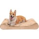 Furhaven Pet Dog Bed | Orthopedic Ultra Plush Luxe Lounger Pet Bed for Dogs & Cats, Gray, Large Furhaven Pet Dog Bed | Orthopedic Ultra Plush Luxe Lounger Pet Bed for Dogs & Cats, Gray, Large
