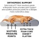 Furhaven Pet Dog Bed | Orthopedic Ultra Plush Luxe Lounger Pet Bed for Dogs & Cats, Gray, Large Furhaven Pet Dog Bed | Orthopedic Ultra Plush Luxe Lounger Pet Bed for Dogs & Cats, Gray, Large