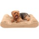Furhaven Pet Dog Bed | Orthopedic Ultra Plush Luxe Lounger Pet Bed for Dogs & Cats, Gray, Large Furhaven Pet Dog Bed | Orthopedic Ultra Plush Luxe Lounger Pet Bed for Dogs & Cats, Gray, Large