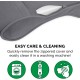 Furhaven Pet Dog Bed | Orthopedic Ultra Plush Luxe Lounger Pet Bed for Dogs & Cats, Gray, Large Furhaven Pet Dog Bed | Orthopedic Ultra Plush Luxe Lounger Pet Bed for Dogs & Cats, Gray, Large