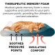 Furhaven Pet Dog Bed | Orthopedic Ultra Plush Luxe Lounger Pet Bed for Dogs & Cats, Gray, Large Furhaven Pet Dog Bed | Orthopedic Ultra Plush Luxe Lounger Pet Bed for Dogs & Cats, Gray, Large
