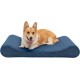 Furhaven Pet Dog Bed | Orthopedic Ultra Plush Luxe Lounger Pet Bed for Dogs & Cats, Gray, Large Furhaven Pet Dog Bed | Orthopedic Ultra Plush Luxe Lounger Pet Bed for Dogs & Cats, Gray, Large
