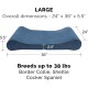 Furhaven Pet Dog Bed | Orthopedic Ultra Plush Luxe Lounger Pet Bed for Dogs & Cats, Gray, Large Furhaven Pet Dog Bed | Orthopedic Ultra Plush Luxe Lounger Pet Bed for Dogs & Cats, Gray, Large