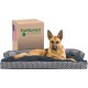 Furhaven Pet Dog Bed | Quilted Pillow Sofa-Style Couch Pet Bed for Dogs & Cats, Warm Brown, Jumbo Furhaven Pet Dog Bed | Quilted Pillow Sofa-Style Couch Pet Bed for Dogs & Cats, Warm Brown, Jumbo