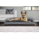 Furhaven Pet Dog Bed | Quilted Pillow Sofa-Style Couch Pet Bed for Dogs & Cats, Warm Brown, Jumbo Furhaven Pet Dog Bed | Quilted Pillow Sofa-Style Couch Pet Bed for Dogs & Cats, Warm Brown, Jumbo
