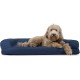 Furhaven Pet Faux Fleece & Chenille Soft Woven Cooling Gel Top Sofa Pet Bed, Jumbo, Cream Furhaven Pet Faux Fleece & Chenille Soft Woven Cooling Gel Top Sofa Pet Bed, Jumbo, Cream