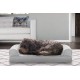 Furhaven Pet Faux Fleece & Chenille Soft Woven Cooling Gel Top Sofa Pet Bed, Jumbo, Cream Furhaven Pet Faux Fleece & Chenille Soft Woven Cooling Gel Top Sofa Pet Bed, Jumbo, Cream
