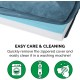 Furhaven Pet Faux Fleece & Chenille Soft Woven Cooling Gel Top Sofa Pet Bed, Jumbo, Cream Furhaven Pet Faux Fleece & Chenille Soft Woven Cooling Gel Top Sofa Pet Bed, Jumbo, Cream
