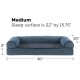 Furhaven Pet Faux Fleece & Chenille Soft Woven Cooling Gel Top Sofa Pet Bed, Jumbo, Cream Furhaven Pet Faux Fleece & Chenille Soft Woven Cooling Gel Top Sofa Pet Bed, Jumbo, Cream