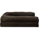 Furhaven Pet Faux Fleece & Chenille Soft Woven Cooling Gel Top Sofa Pet Bed, Jumbo, Cream Furhaven Pet Faux Fleece & Chenille Soft Woven Cooling Gel Top Sofa Pet Bed, Jumbo, Cream