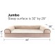 Furhaven Pet Faux Fleece & Chenille Soft Woven Cooling Gel Top Sofa Pet Bed, Jumbo, Cream Furhaven Pet Faux Fleece & Chenille Soft Woven Cooling Gel Top Sofa Pet Bed, Jumbo, Cream