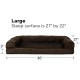 Furhaven Pet Faux Fleece & Chenille Soft Woven Cooling Gel Top Sofa Pet Bed, Jumbo, Cream Furhaven Pet Faux Fleece & Chenille Soft Woven Cooling Gel Top Sofa Pet Bed, Jumbo, Cream