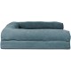 Furhaven Pet Faux Fleece & Chenille Soft Woven Cooling Gel Top Sofa Pet Bed, Jumbo, Cream Furhaven Pet Faux Fleece & Chenille Soft Woven Cooling Gel Top Sofa Pet Bed, Jumbo, Cream