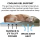 Furhaven Pet Faux Fleece & Chenille Soft Woven Cooling Gel Top Sofa Pet Bed, Jumbo, Cream Furhaven Pet Faux Fleece & Chenille Soft Woven Cooling Gel Top Sofa Pet Bed, Jumbo, Cream