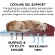 Furhaven Pet Faux Fleece & Chenille Soft Woven Cooling Gel Top Sofa Pet Bed, Jumbo, Cream Furhaven Pet Faux Fleece & Chenille Soft Woven Cooling Gel Top Sofa Pet Bed, Jumbo, Cream