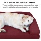 Furhaven Pet Faux Fleece & Chenille Soft Woven Cooling Gel Top Sofa Pet Bed, Jumbo, Cream Furhaven Pet Faux Fleece & Chenille Soft Woven Cooling Gel Top Sofa Pet Bed, Jumbo, Cream